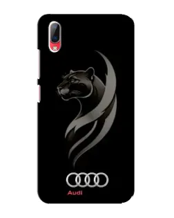 Чехол для Vivo Y93 / Y93S с картинкой «Графика — пантера и Audi»