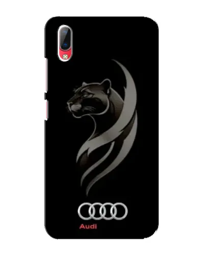 Чехол для Vivo Y93 / Y93S с картинкой «Графика — пантера и Audi»