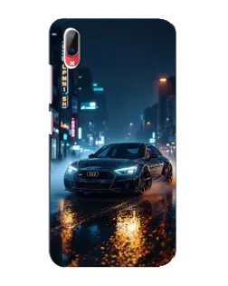Чехол для Vivo Y93 / Y93S с картинкой «Ночной город и Audi»