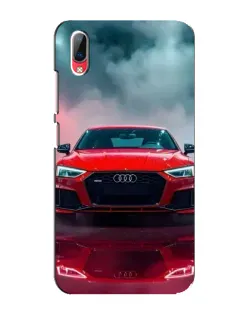 Чехол для Vivo Y93 / Y93S с картинкой «Audi RS — красный стиль»