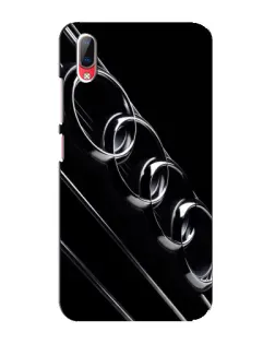 Чехол для Vivo Y93 / Y93S с картинкой «Audi — абстрактные кольца»