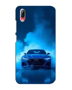 Чехол для Vivo Y93 / Y93S с картинкой «Audi — голубая энергия»