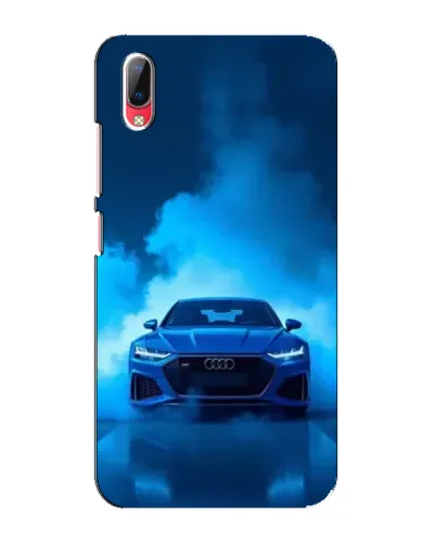 Чехол для Vivo Y93 / Y93S с картинкой «Audi — голубая энергия»