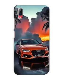 Чехол для Vivo Y93 / Y93S с картинкой «Audi — закат»