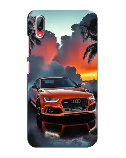 Чехол для Vivo Y93 / Y93S с картинкой «Audi — закат»