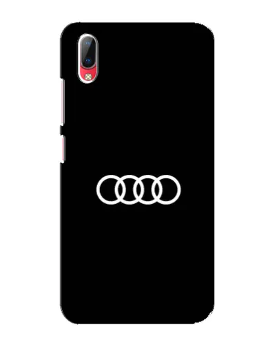 Чехол для Vivo Y93 / Y93S с картинкой «Audi White Logo»