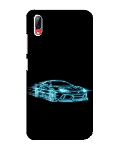 Чехол для Vivo Y93 / Y93S с картинкой «Неоновый контур Lamborghini» Чехол для Vivo Y93 / Y93S с картинкой «Неоновый контур Lamborghini»