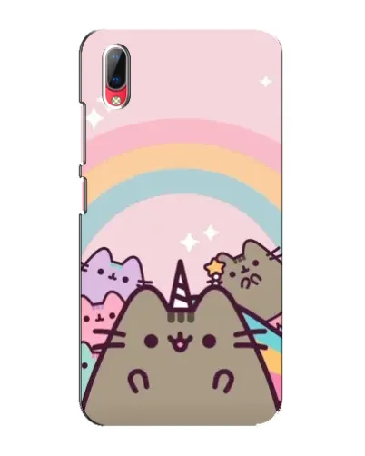 Чехол для Vivo Y93 / Y93S с картинкой «Единорог Pusheen»