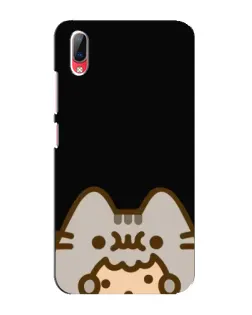 Чехол для Vivo Y93 / Y93S с картинкой «Пушин на черном»
