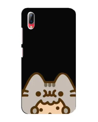 Чехол для Vivo Y93 / Y93S с картинкой «Пушин на черном»