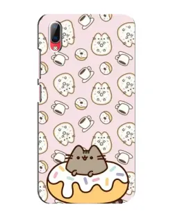 Чехол для Vivo Y93 / Y93S с картинкой «Пушин на пончике»