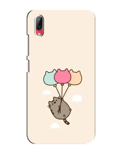 Чехол для Vivo Y93 / Y93S с картинкой «Пушин на шариках»