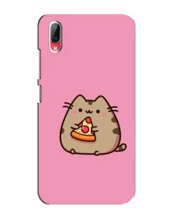 Чехол для Vivo Y93 / Y93S с картинкой «Пушин с пиццей»