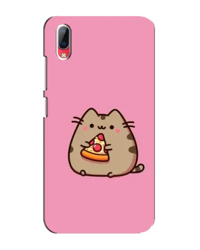 Чехол для Vivo Y93 / Y93S с картинкой «Пушин с пиццей»