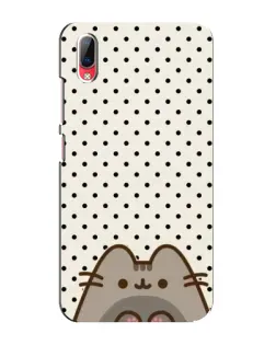 Чехол для Vivo Y93 / Y93S с картинкой «Пушин в горошек»