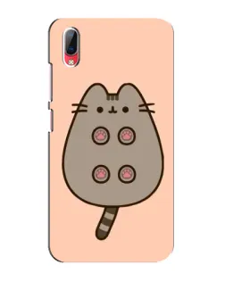 Чехол для Vivo Y93 / Y93S с картинкой «Пушин пузиком кверху»