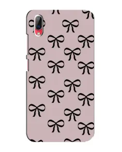 Чехол для Vivo Y93 / Y93S с картинкой «Черные бантики»