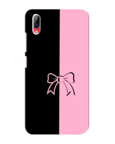 Чехол для Vivo Y93 / Y93S с картинкой «Половинки банта»
