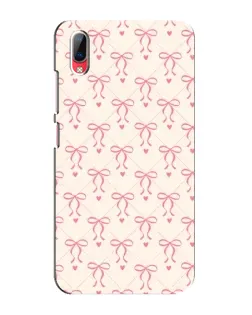 Чехол для Vivo Y93 / Y93S с картинкой «Розовые бантики Coquette»