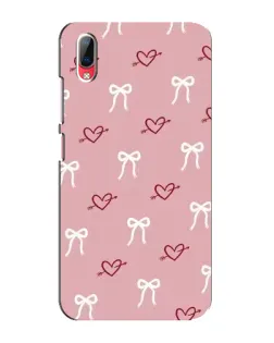 Чехол для Vivo Y93 / Y93S с картинкой «Сердца и банты»