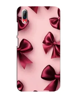 Чехол для Vivo Y93 / Y93S с картинкой «Бордовый атлас»