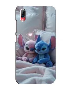 Чехол для Vivo Y93 / Y93S с картинкой «Плюшевые Стич Ангел»