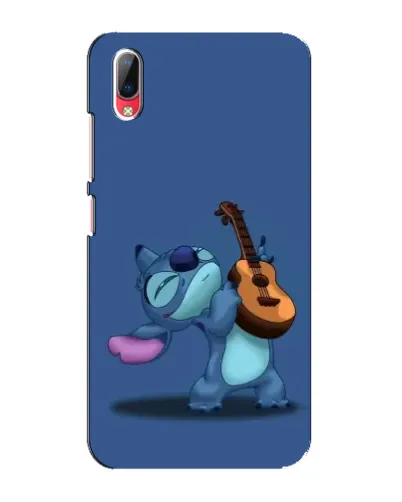 Чехол для Vivo Y93 / Y93S с картинкой «Стич с укулеле»