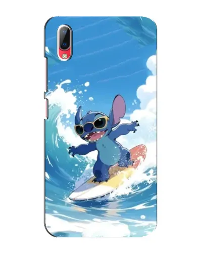 Чехол для Vivo Y93 / Y93S с картинкой «Стич на волне»