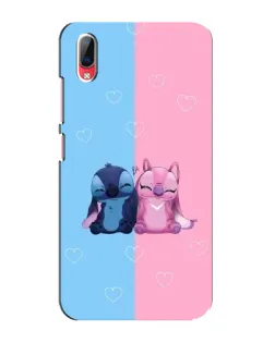 Чехол для Vivo Y93 / Y93S с картинкой «Stitch и Angel Love»