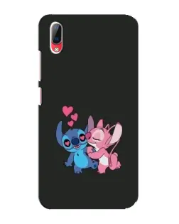 Чехол для Vivo Y93 / Y93S с картинкой «Анжел целует Стича»