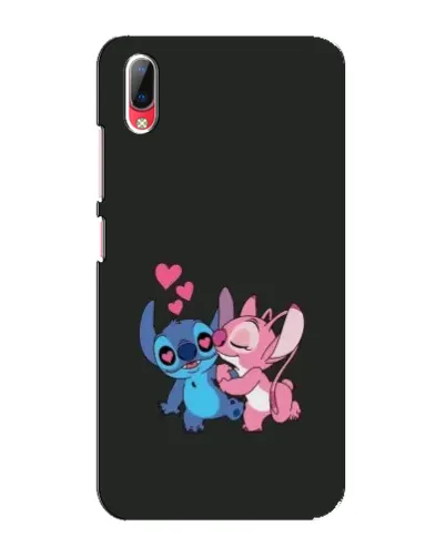 Чехол для Vivo Y93 / Y93S с картинкой «Анжел целует Стича»