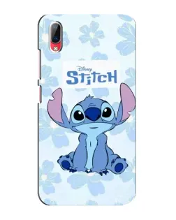 Чехол для Vivo Y93 / Y93S с картинкой «Stitch среди цветов»