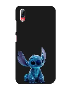 Чехол для Vivo Y93 / Y93S с картинкой «Стич на черном»