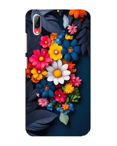 Чехол для Vivo Y93 / Y93S с картинкой «Цветочная феерия»