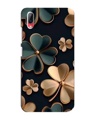Чехол для Vivo Y93 / Y93S с картинкой «Клевер в золоте»