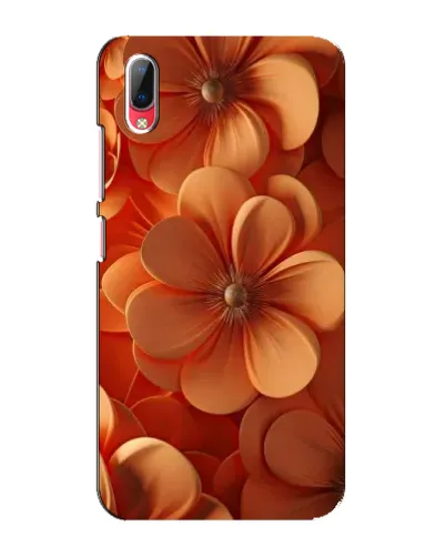 Чехол для Vivo Y93 / Y93S с картинкой «Оранжевый макро цветок»