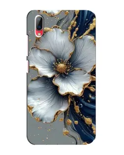 Чехол для Vivo Y93 / Y93S с картинкой «Белый цветок и золотой флюид» Чехол для Vivo Y93 / Y93S с картинкой «Белый цветок и золотой флюид»