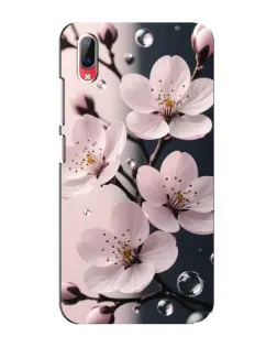Чехол для Vivo Y93 / Y93S с картинкой «Нежная сакура и капли» Чехол для Vivo Y93 / Y93S с картинкой «Нежная сакура и капли»