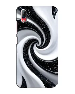 Чехол для Vivo Y93 / Y93S с картинкой «Черно-белая спираль» Чехол для Vivo Y93 / Y93S с картинкой «Черно-белая спираль»