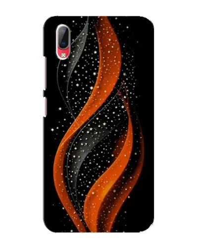 Чехол для Vivo Y93 / Y93S с картинкой «Огненная звездная волна»