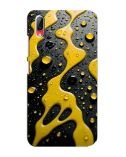Чехол для Vivo Y93 / Y93S с картинкой «Жидкое желтое золото»