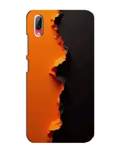 Чехол для Vivo Y93 / Y93S с картинкой «Оранжевый разлом»
