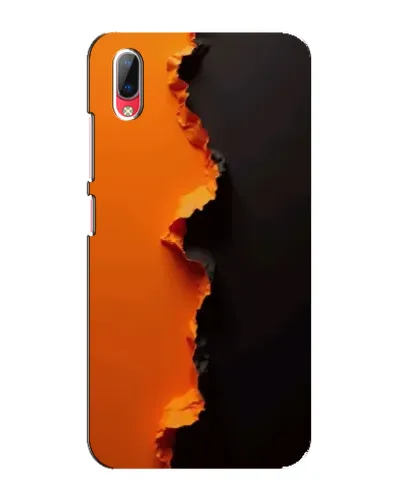 Чехол для Vivo Y93 / Y93S с картинкой «Оранжевый разлом»
