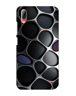 Чехол для Vivo Y93 / Y93S с картинкой «Объемная темная решетка»