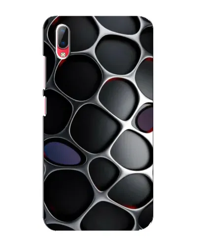 Чехол для Vivo Y93 / Y93S с картинкой «Объемная темная решетка»