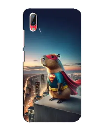 Чехол для Vivo Y93 / Y93S с картинкой «Капи-мен супергерой»