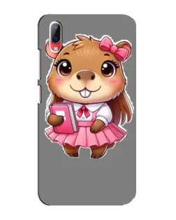 Чехол для Vivo Y93 / Y93S с картинкой «Девочка капибара»