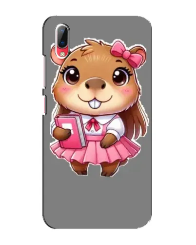 Чехол для Vivo Y93 / Y93S с картинкой «Девочка капибара»