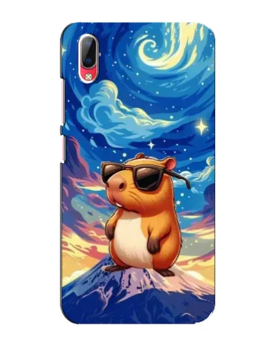 Чехол для Vivo Y93 / Y93S с картинкой «Капибара Ван Гога»
