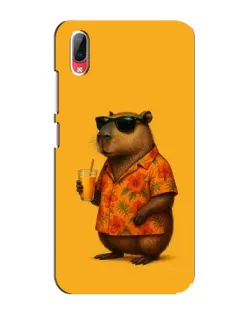 Чехол для Vivo Y93 / Y93S с картинкой «Капибара на отдыхе»